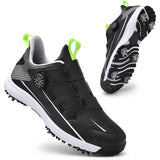 Luxury Golf Shoes Men's Spikeless Golf Sneakers Outdoor Walking Footwears Golfers Comfortable Walking MartLion Hei-2 36 