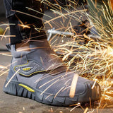 Security Protective Shoes Men's Boots Anti Scalding Welder Shoes Anti-smash Anti-puncture Safety Work Non-slip MartLion   