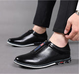 Men's Casual Leather Shoes Slip-on Driving Flats Outdoor Sports Mart Lion   