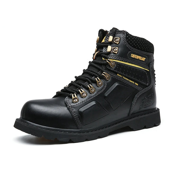 Men Martin Boots Winter Retro Casual Leather Chunky Boots Men Motorcycle Botas Work Footwear Botas Hombre MartLion