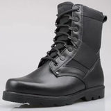 Men's Tactical Boots  Marten Boots Work Safety Steel Toe Male Shoes MartLion black 40 