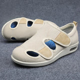 Casual Mom Dad Shoes Sandals Orthopedics Wide Feet Swollen Thumb Eversion Adjusting Soft Diabetic MartLion   