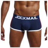 Men's Boxers Boxer Shorts Underpants Underwear Bulge Pouch Breathable Panties Solid Boxer Hombre MartLion Dark Blue L CHINA
