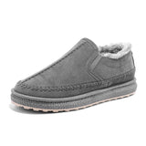 Lightweight Winter Boots Warm Cotton Shoes Non-slip Casual Walking Men's Snow MartLion Dark Grey 39 