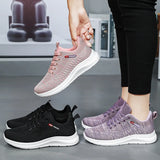 Women's Spring and Autumn Knitted Shoes Soft Sole Casual Sports sneakers MartLion   