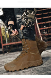 Breathable Military Men's Tactical Boots Camouflage Tactical Shoes Husband Special Force Combat Mart Lion   
