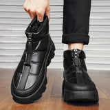 Winter Men's Cotton Shoes with Velvet Warm Outdoor Sports Leisure Non-slip Snow Boots MartLion