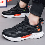 Running Shoes Men's Lightweight Breathable Mesh Soft Sneakers Outdoor Sports Tennis Walking Mart Lion   