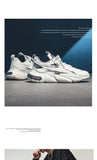 Platform Sneakers Men's Street Hip Hop Casual Sneakers Summer Breathable Mesh Jogging Shoes Zapatos Hombre Mart Lion   