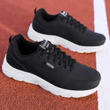 Casual Shoes Men Waterproof Leather Sneakers Outdoor Sport Shoes MartLion   