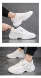 Sneakers Men;s Casual Platform Running Sport Shoes Spring Autumn White Lace Up Outdoor Vulcanize Zapatillas Mart Lion   