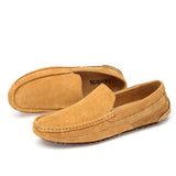 Suede Leather Men's Loafers Luxury Casual Shoes Boots Handmade Slipon Driving  Moccasins Zapatos Mart Lion   