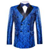 Men's Luxury Blazer Party Wedding Dress Jacket Suit Gold Thread Slim Dress Suit Barry Wang Mart Lion   
