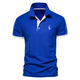 Summer Men's Polo Shirt Casual Short Sleeve Golf Shirts Homme Clothing T shirt for Men MartLion   