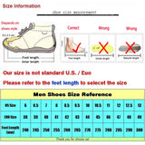  Men's Leather Sandals Slip-on Summer Breathable Slippers Open Toe Casual Outdoor Walking Shoes Beach Mart Lion - Mart Lion