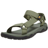Men's Summer Sandals Open Toe Outdoor Hiking Beach Shoes Men's Slippers Sport Water Walking MartLion Green 46 
