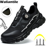 Indestructible Safety Shoes For Men's Steel Toe Anti-smashing Work Boots Puncture Proof Industrial Footwear MartLion   