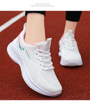 Shoes Spring Running Soft Sole Breathable Mesh Sports Shoes women MartLion   