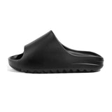 Men's Flat Slippers Clogs Garden Shoes Summer Beach Soft EVA Slippers Unisex Casual Home Shower Slides MartLion Black 42-43 CHINA