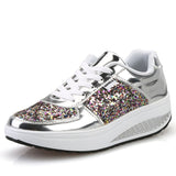 Women Sneakers Shoes High Top Bling Vulcanized Platform Causal Spring Mart Lion   