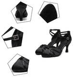 Modern Shoes Girls Women Latin Dance Ladies Ballroom Tango Closed Salsa Practice MartLion   