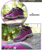 Men's Boots Couple Shoes High Top Women Outdoor Ankle Waterproof Sneakers Sport Hiking Hombre MartLion   