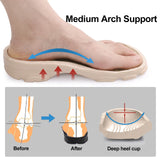 Hole Men's Slippers Outdoor Garden Clogs Shoes Soft Arch Support Slides Summer Non-slip Beach MartLion   