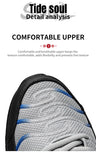  Running Shoes For Men's Lightweight Designer Mesh Sneakers Lace-Up Outdoor Sports Tennis MartLion - Mart Lion