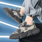 Original Men's Sneakers Breathable Mesh Casual Sports Shoes Lace-up Platform Trainers Zapatillas De Hombre MartLion   