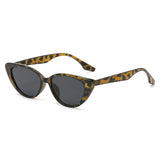 Small Size Vintage Cat Eye Sunglasses Women Men's Retro Sutra Outdoor Shade Shades MartLion hawksbill  