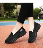 Spring Women's Loafers Sip On Shoes Ballet Flats Socks Sneakers Tennis Casual Shoes MartLion   