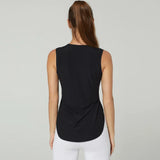 Gym Crop Top Sport Fitness Tank Summer Yoga Wear Vest Quick Dry Workout Run Sleeveless T Shirt MartLion   