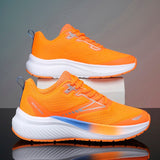 Cushioning Men's Running Shoes Women Light Comfort Jogging  Sneakers Athletic Training Sports Mart Lion LT188orange 7 