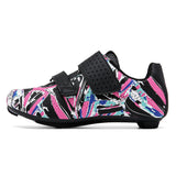 Women Cycling Shoes Mtb Shoes Self-Locking Bicycle Racing Bike Road Ladies Sneakers Mart Lion   