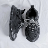 Breathable Footwear Outdoor Casual Men's Shoes Trendy Work Shoes Height Increasing Sneakers MartLion   
