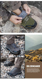 Travel Hiking Shoes Warm Men's Sneakers Classic Outdoor Cotton Shoes Non-slip Casual MartLion   