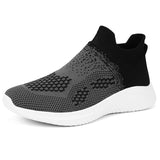 Sports Shoes Men's Breathable Non Slip Light Footwear Casual MartLion Dark Grey 36 