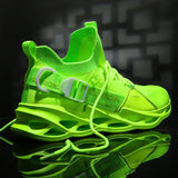 Sneakers Men's Lightweight Blade Running Shoes Shockproof Breathable Sports Height Increase Platform Walking Gym MartLion   