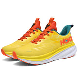 Running Shoes Men's Women Breathable Running Footwears Light Weight Walking Shoes Luxury Gym Sneakers MartLion Yellow 36 