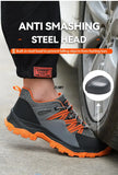  Safety Shoes Work Men's Boots Steel Toe Hiking Anti-Stab Anti-smash Work Construction MartLion - Mart Lion
