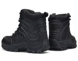 Tactical Boots Men's Military Ankle with Side Zipper Anti-Slip Combat Work Safety Shoes Mart Lion   