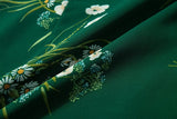 Women Spaghetti Strap Green Midi Dress Summer MartLion   