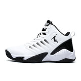 Men's Basketball Shoes Breathable Cushioning Non-Slip Wearable Sports Shoes Gym Training Athletic Basketball Sneakers for Women MartLion 9136white 43 