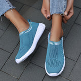 Women Sneakers Mesh Breathable Casual Tennis Shoes Outdoor Walking Slip on Lightweight Running Mart Lion   