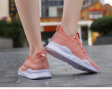 Men's Sneakers Mesh Breathable Running Shoes Light Non-slip Classic Sports Casual White Women Couple Tenis Masculino