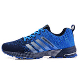 Sneakers Men's Shoes Casual Chunky Breathable Basketball Light Summer Non-slip Run Sports Vulcanize MartLion Blue 35 