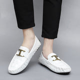 Luxury Brand Men's Loafers Breathable Driving Shoes Slip On Lazy Wedding Party Flats Designer Casual Moccasins Mart Lion   
