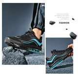 Cushion Athletic Running Shoes Casual Men's Shoes Outdoor Non-slip Sneaker Trend Leather Waterproof Footwear MartLion   