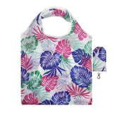 Foldable Shopping Bag Reusable Travel Grocery Bag Eco-Friendly One Shoulder Handbag  Printing Tote Bag MartLion B-3  