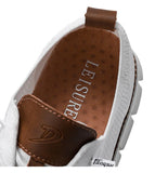 Spring Summer Mesh Shoes Men's Footwear Breathable Casual Flat Black White MartLion   